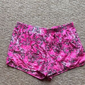 Lilly Pulitzer Pink Patterned Women Shorts